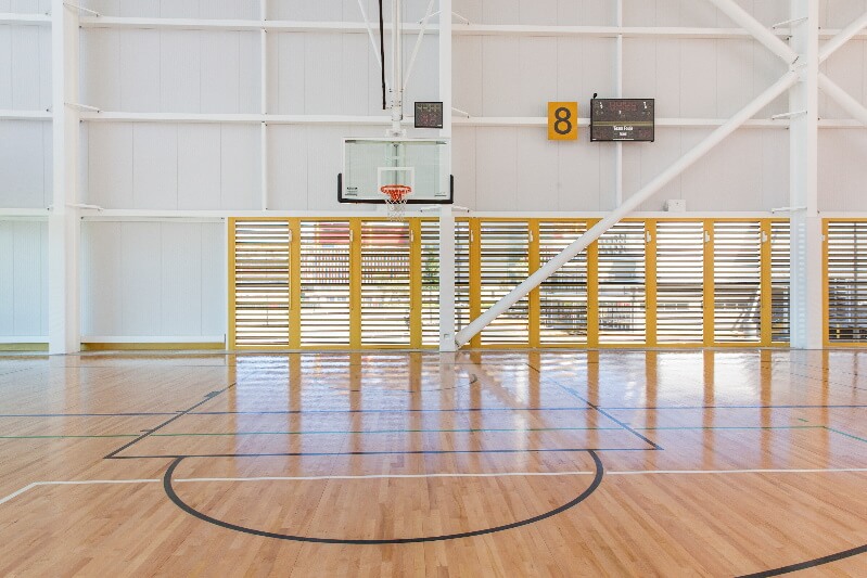 Carrara Sports and Leisure Centre basketball court