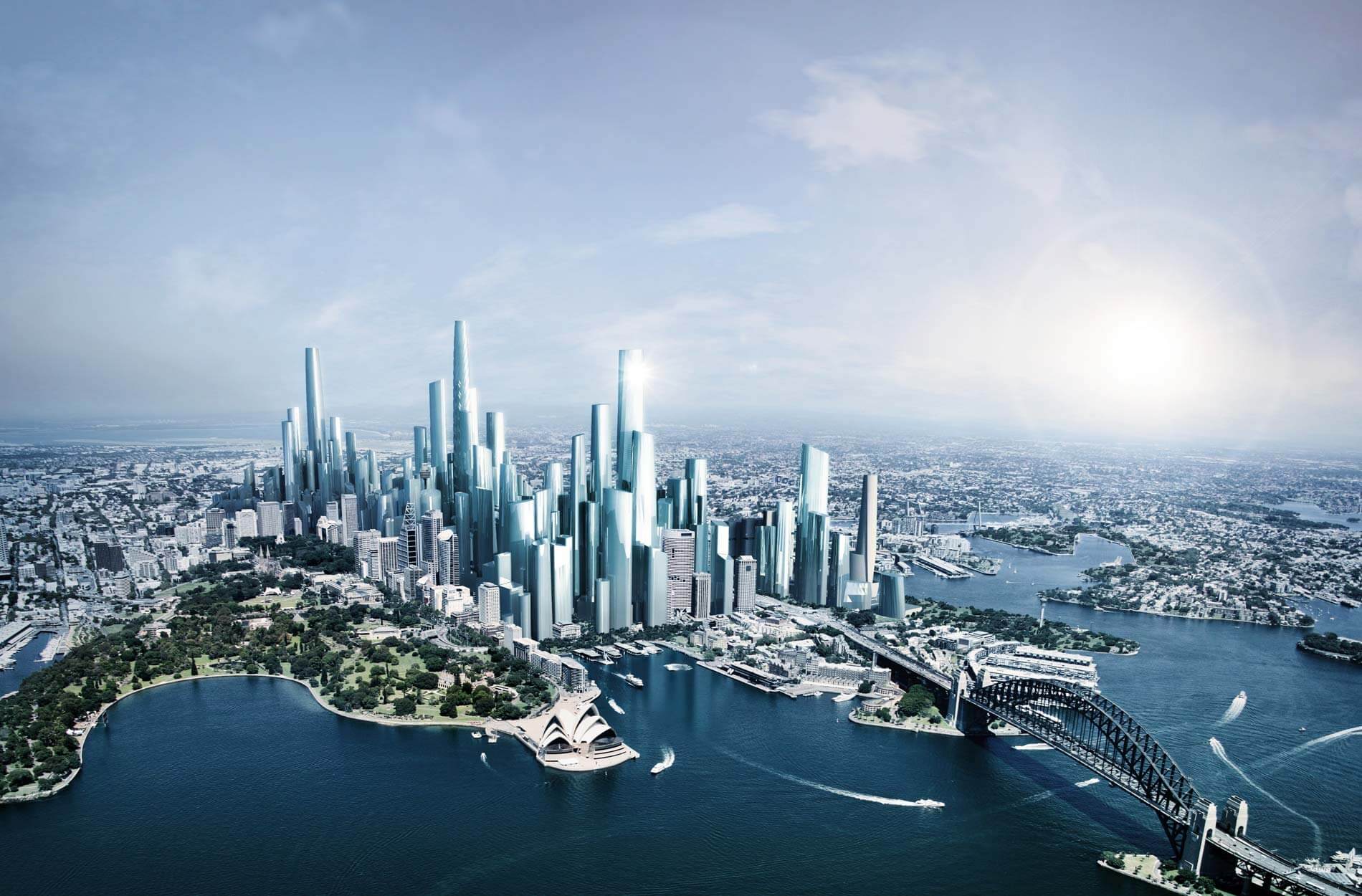 Sydney’s skyline by 2050