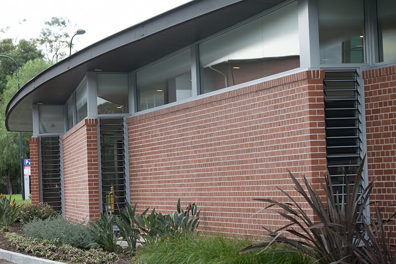 UWS Paramatta Campus Childcare Centre Building Clsoe up